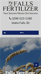 Mobile Screenshot of fallsfertilizer.com